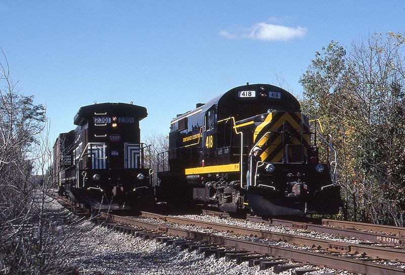 One Car or a Hundred: The Ontario Central Railroad
