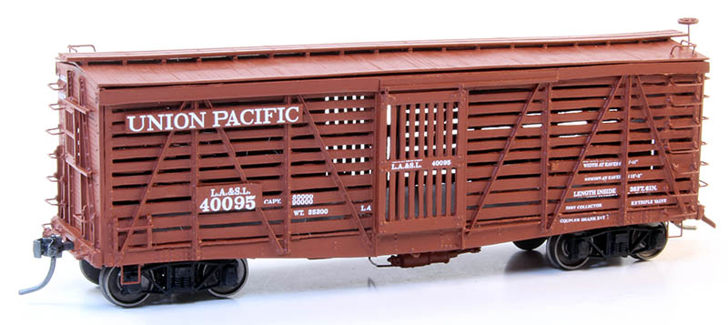 Westerfield Models Union Pacific S-40-1 Stock Car in HO scale