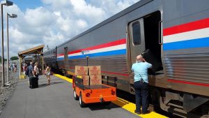 Amtrak Viewliner Baggage Car