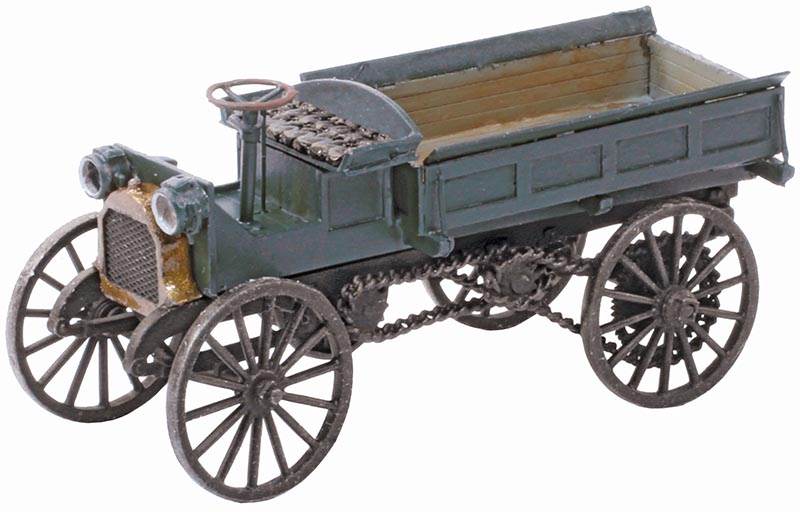 Berkshire Valley Models REO High Wheel Box Truck in O Scale