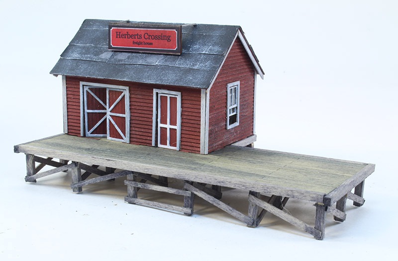The Model Railroad General Store 9100 Laser Cut Wood Crossing Kit 