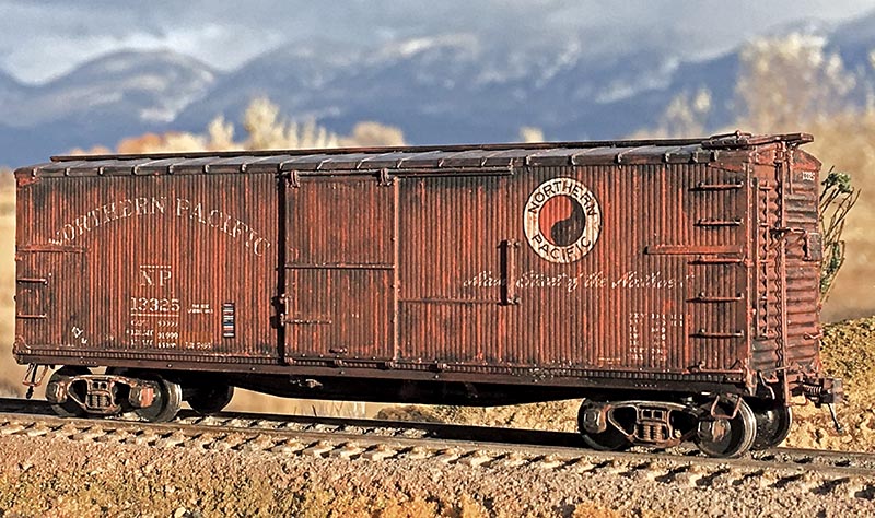 Modeling Late-Life Northern Pacific Wood Boxcars