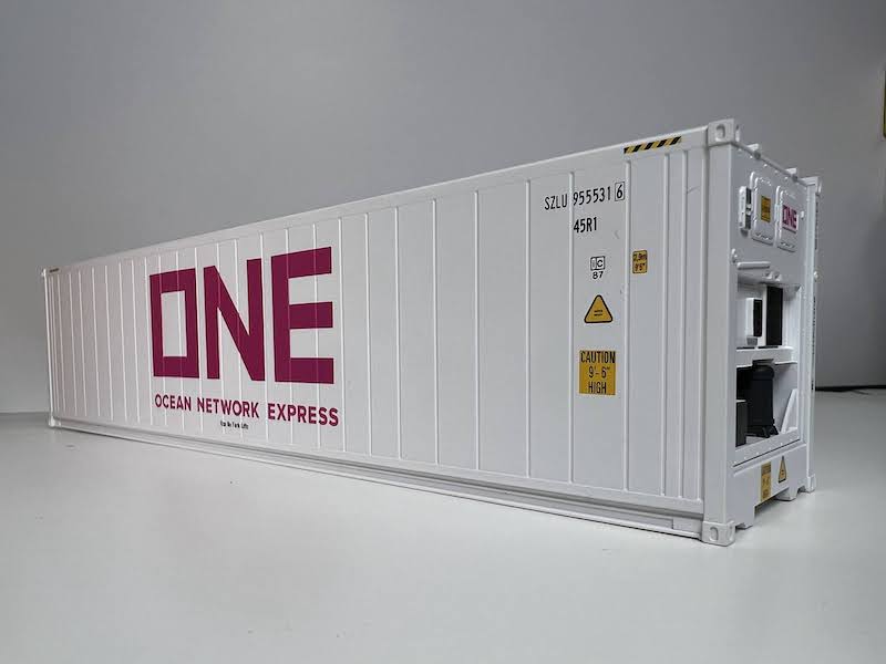 Atlas Releases O Scale 40′ Intermodal Reefer Container