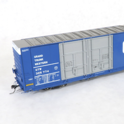 New Quad-Door Greenville 86-foot High Cube Boxcars from Tangent