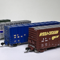 Rapido Releases PC&F B-100-40 “Half-Waffle” Boxcars in N Scale