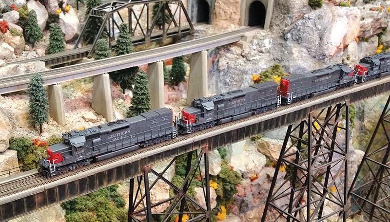 Southern Pacific Tunnel Motor Upgrade in N Scale