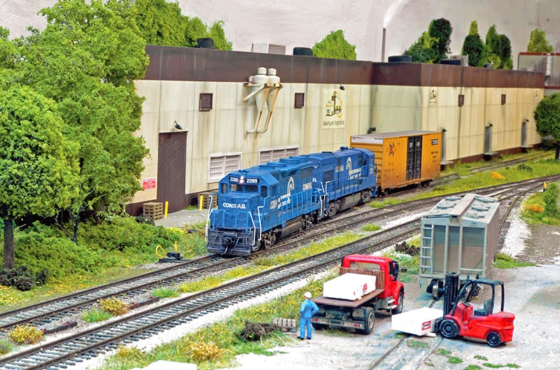 Lakehurst Industrial Park: A Modern HO Switching Layout