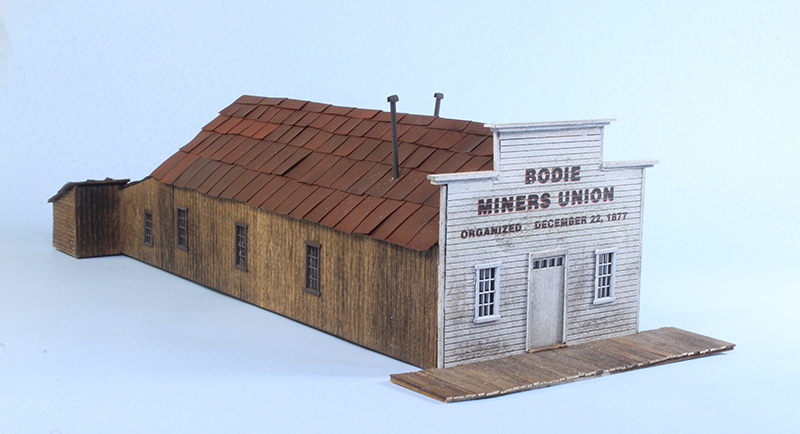 Bollinger Edgerly Scale Trains Miners Union Hall Kit
