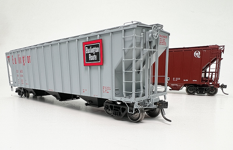 Tangent Scale Models’ General American 4500cf Covered Hopper