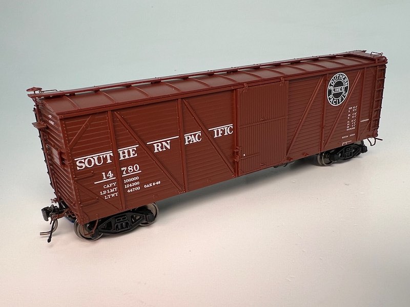 All-New SP B-50-15 Boxcars from Rapido Trains