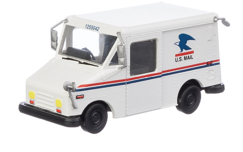 Walthers Announces HO Scale USPS, Canada Post Mail Trucks