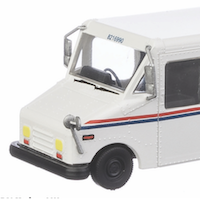 Walthers Announces HO Scale USPS, Canada Post Mail Trucks