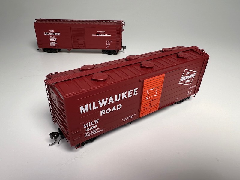 New 40-foot ‘Spent Grain’ Ribside Boxcars for Milwaukee Road