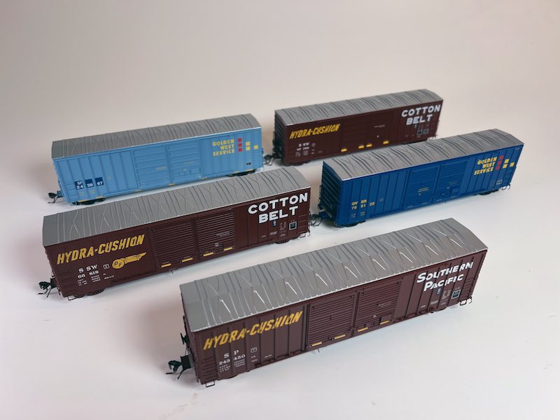 Southern Pacific PC&F Double-Door Boxcars