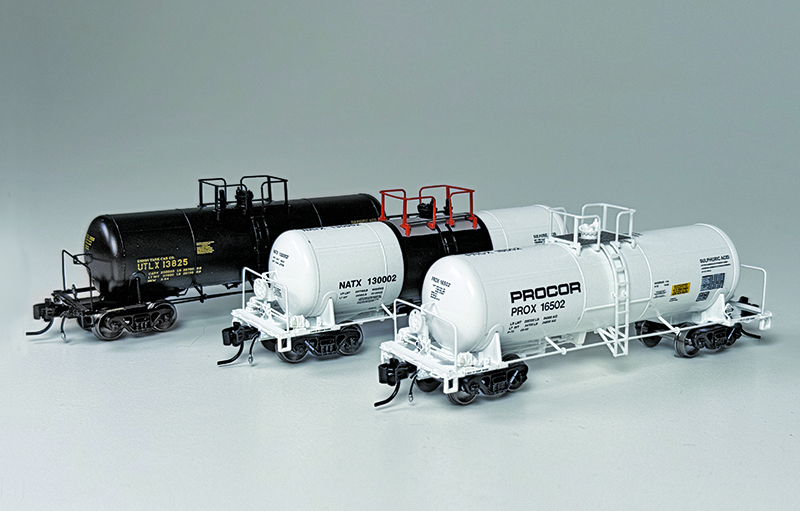 Athearn Genesis 13K Acid Tank Cars