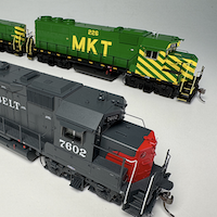 EMD GP40s Arrive from Rapido Trains