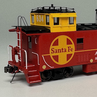 Santa Fe Peaked Roof Cabooses From Class One Model Works
