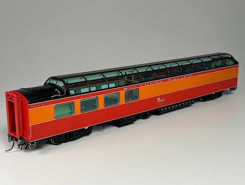 New Southern Pacific Dome Lounge Cars from Rapido