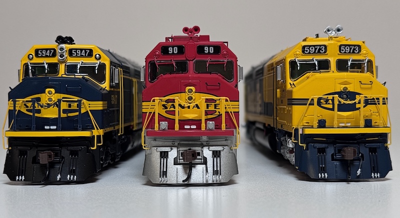 EMD FP45s and F45s from Athearn Genesis