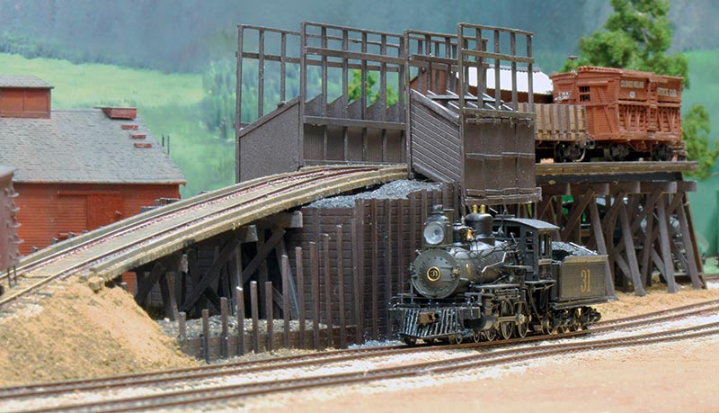 Scratchbuild a Coaling Trestle in HO