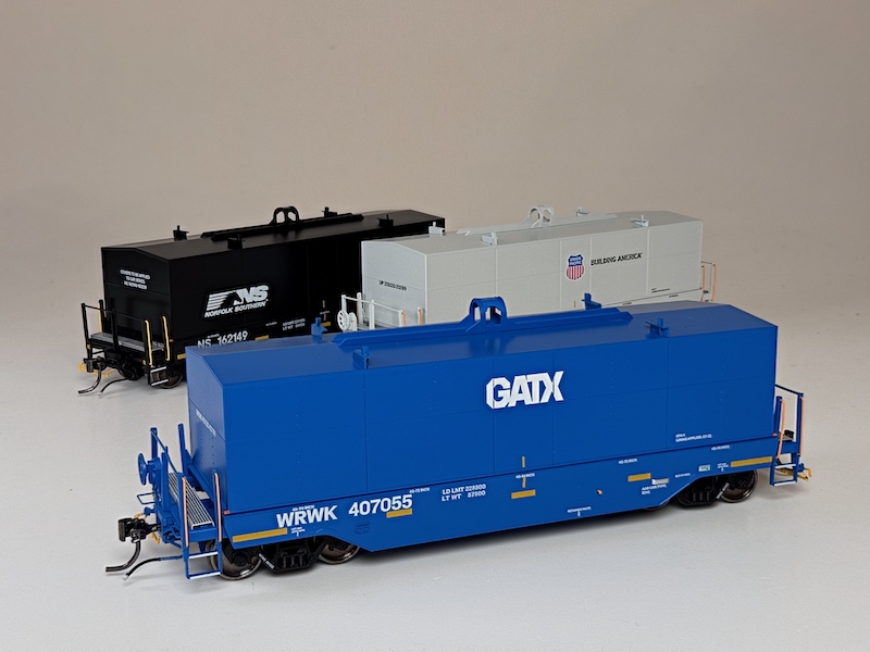 All-New Greenbrier Transverse Coil Cars from Rapido