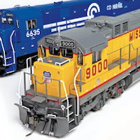 Rapido Trains General Electric C36-7 in HO