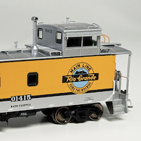 Rapido Releases Rio Grande Steel Riveted Cabooses in HO