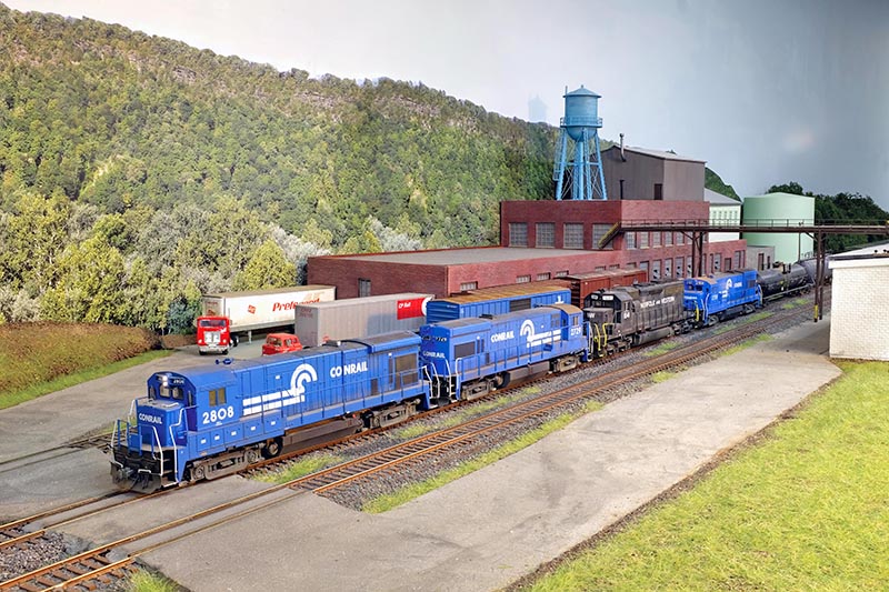 Mike Rose’s Conrail Lehigh Line in HO Scale