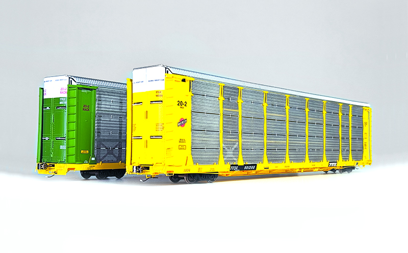 Class One Model Works  20’-2” TTQX Auto Racks