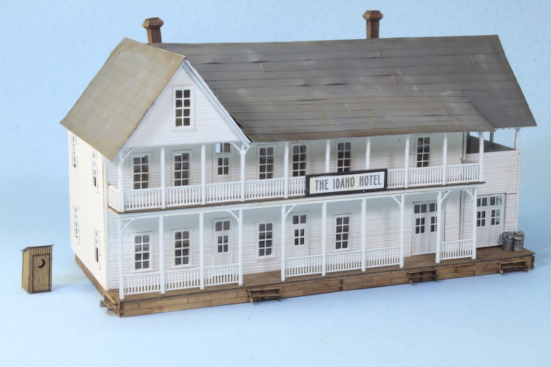 Bar Mills Scale Model Works – The Idaho Hotel