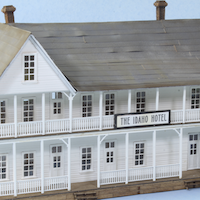 Bar Mills Scale Model Works – The Idaho Hotel